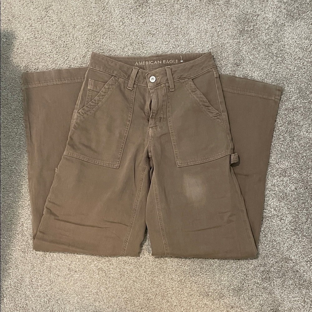 American Eagle Tan Casual Pants
